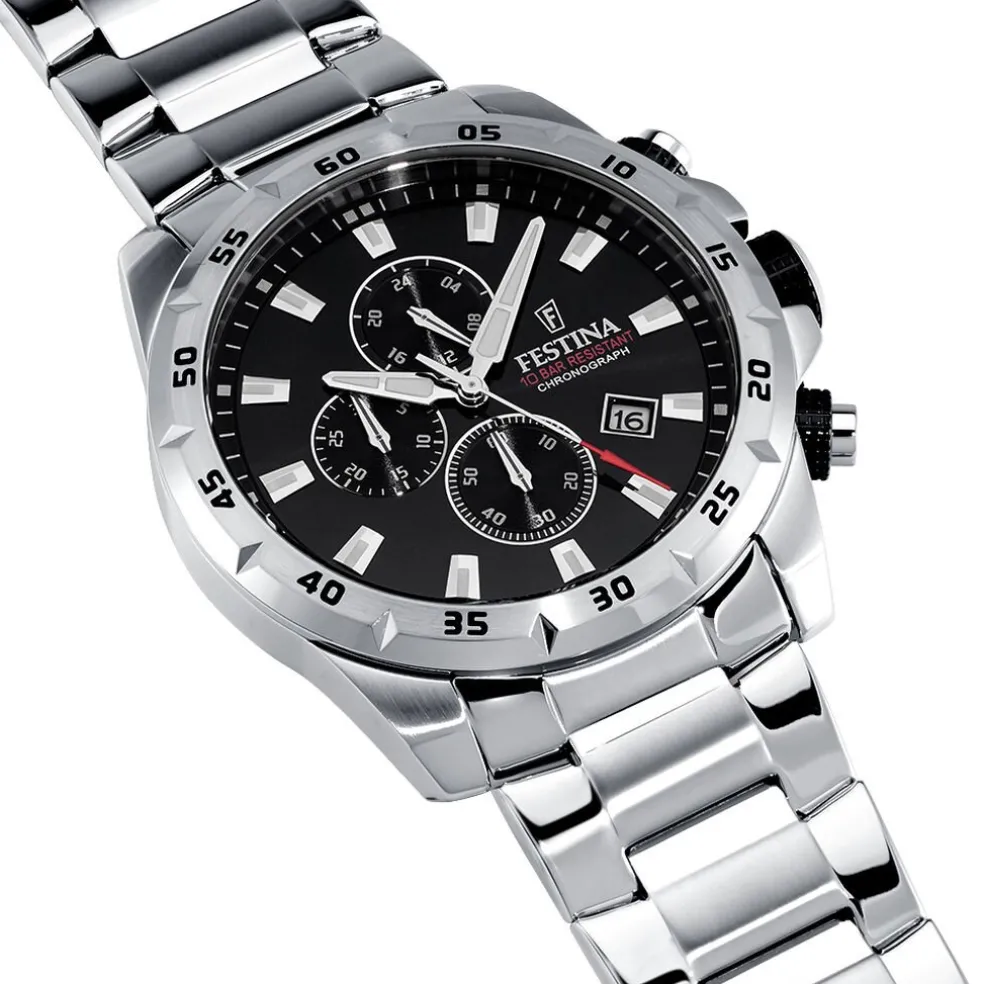 Montre Festina Timeless Chronograph Noir