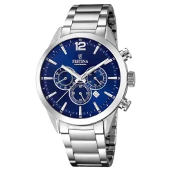 Montre Festina Timeless Chronograph Bleu