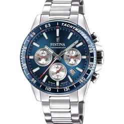 Montre Festina Timeless Chronograph Bleu