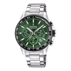 Montre Festina Timeless Chronograph Vert