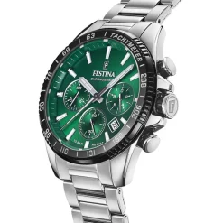 Montre Festina Timeless Chronograph Vert