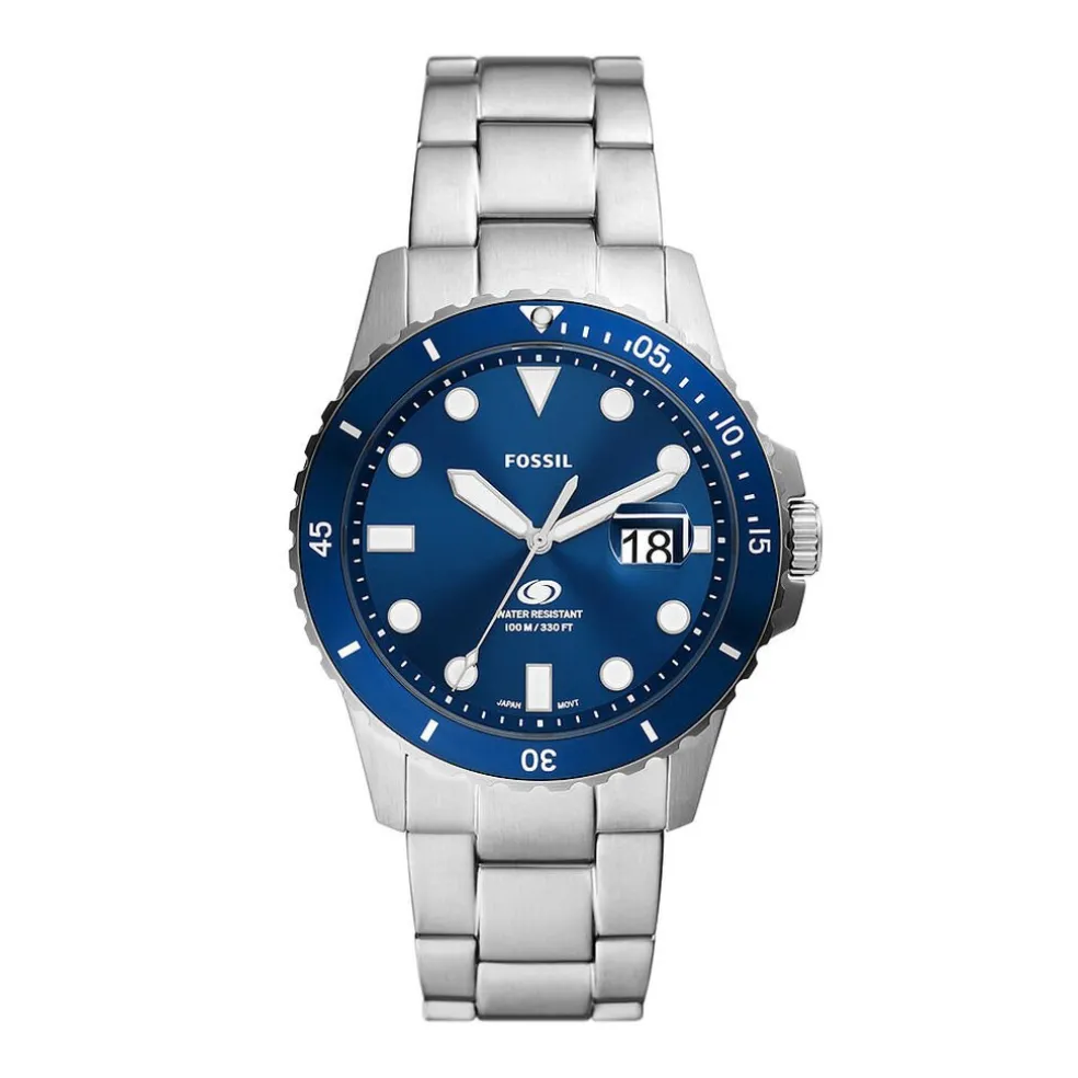 Montre Fossil Blue Dive Bleu