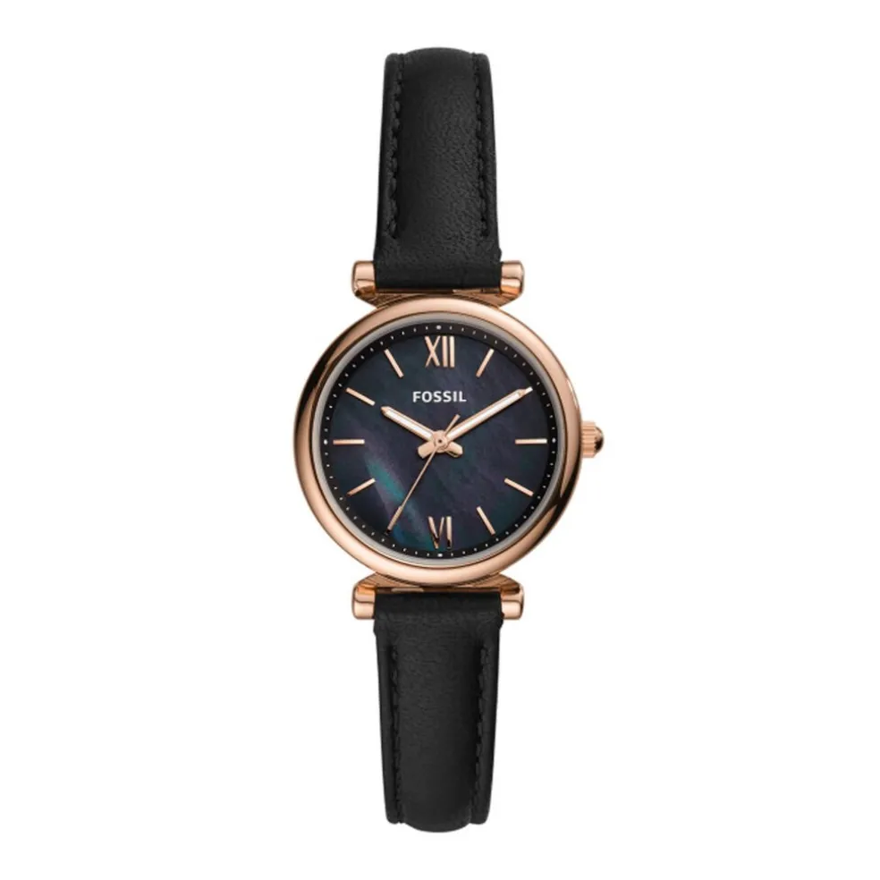 Montre Fossil Carlie Mini Nacre Noire