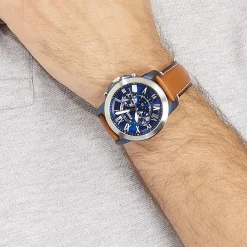 Montre Fossil Grant Bleu
