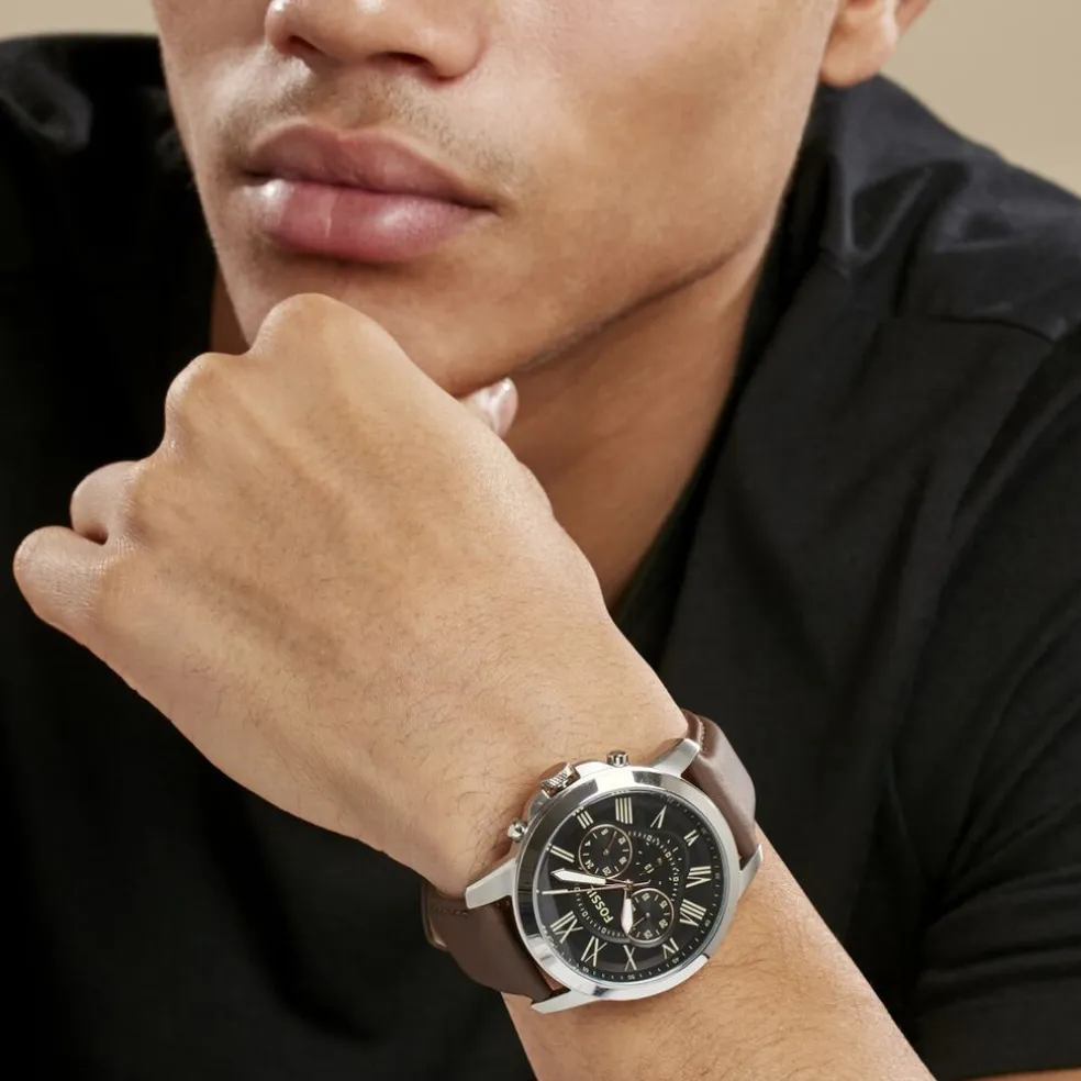 Montre Fossil Grant Noir