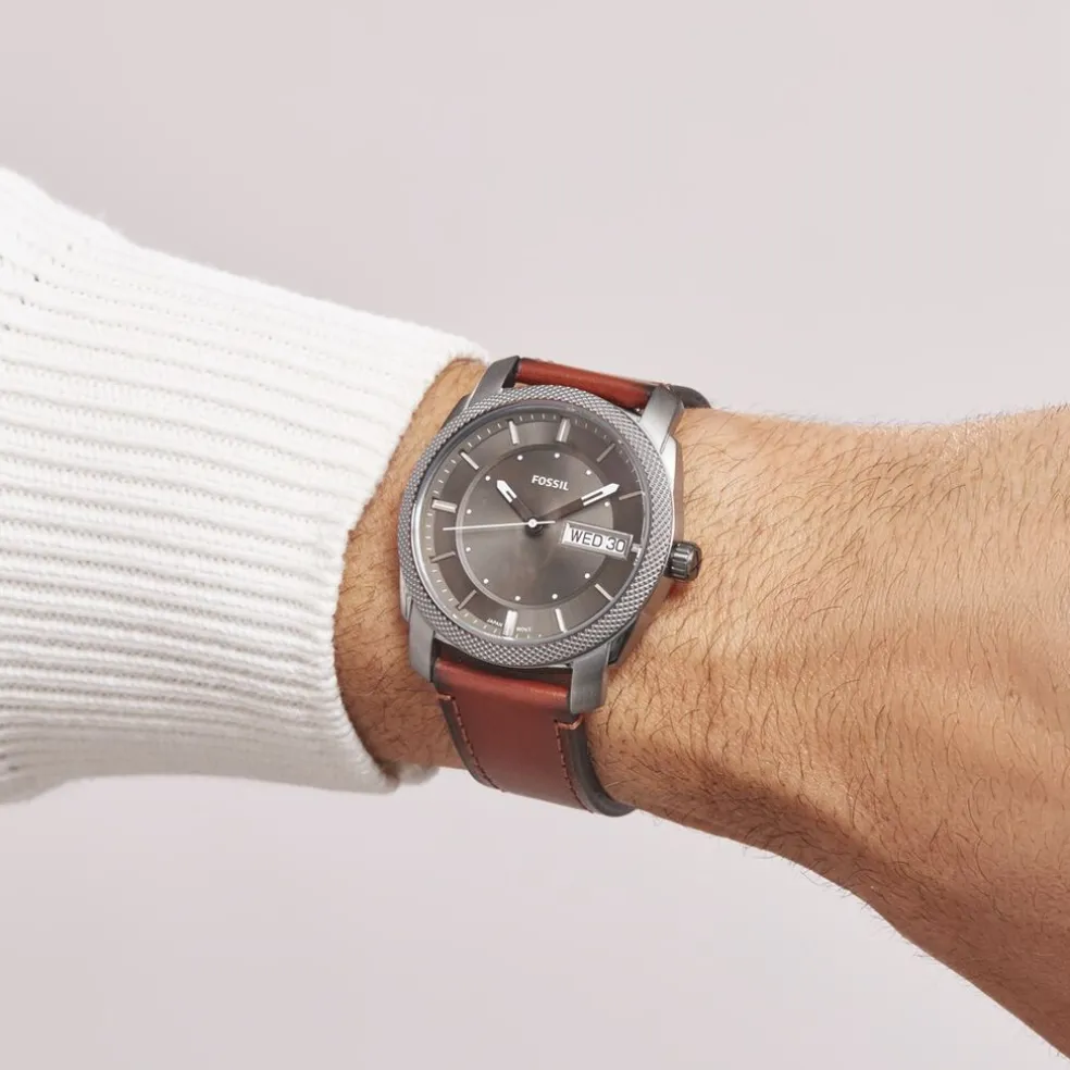 Montre Fossil Machine Gris