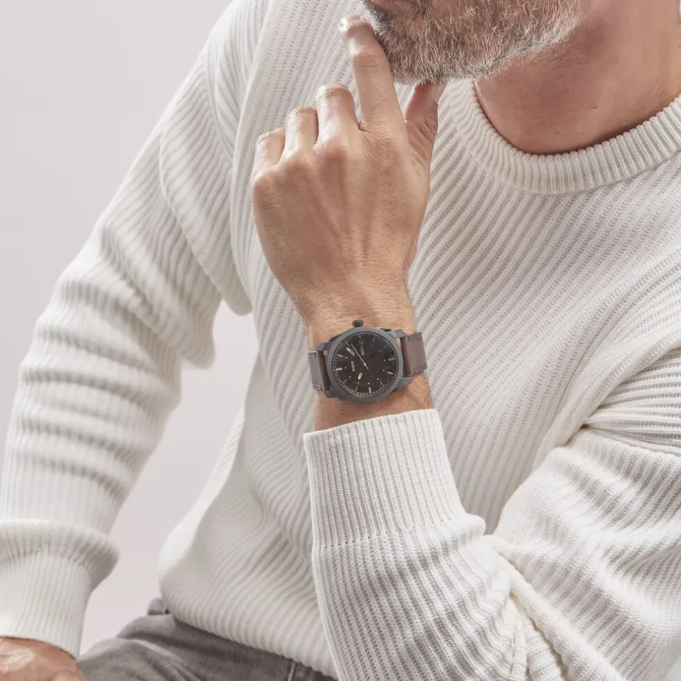 Montre Fossil Machine Marron