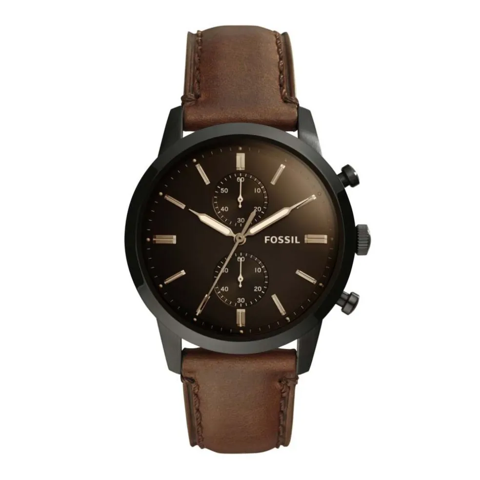 Montre Fossil Townsman Chrono Noir