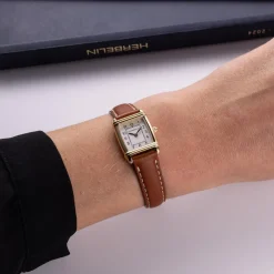 Montre Herbelin Art Deco Argenté