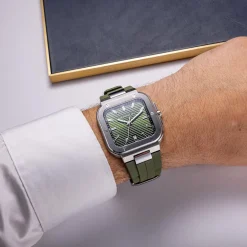 Montre Herbelin Cap Camarat Square Kaki