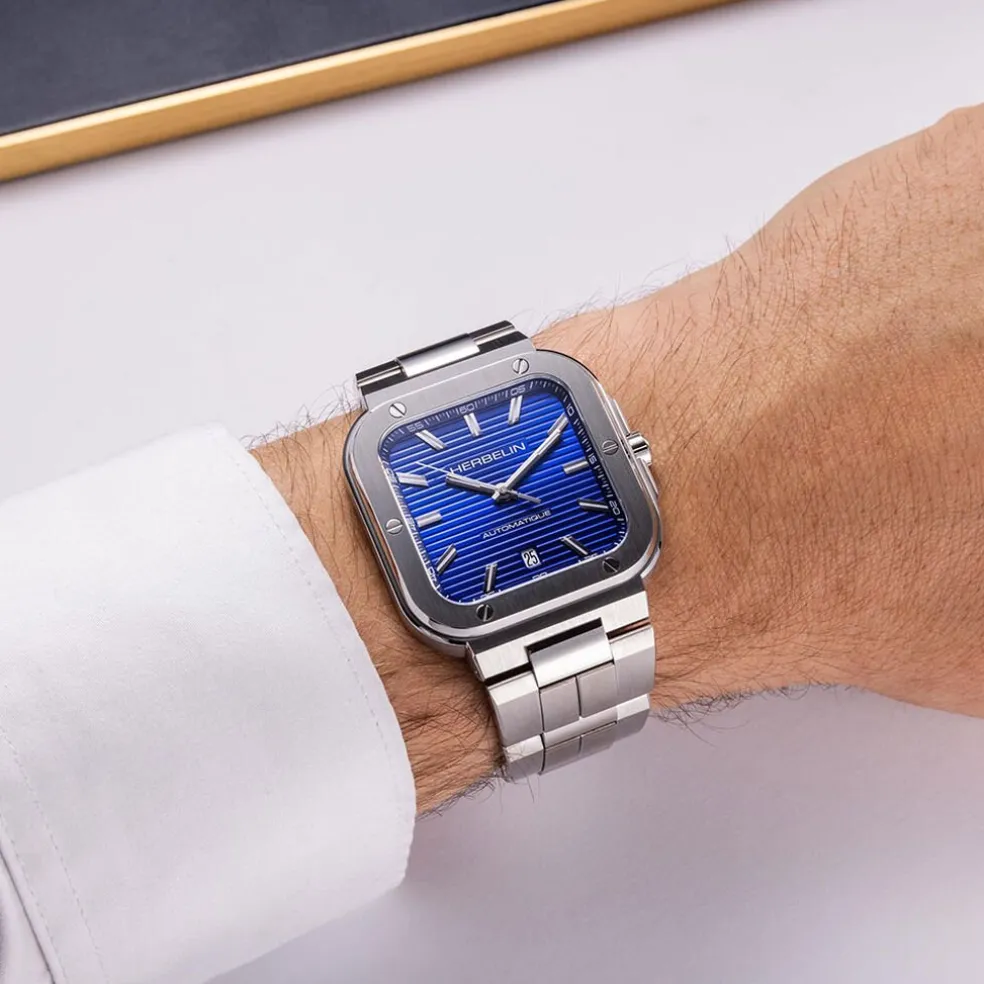 Montre Herbelin Cap Camarat Square Bleu