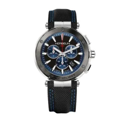 Montre Herbelin Newport Chrono Noir Et Bleu