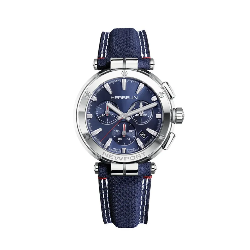 Montre Herbelin Newport Chrono Bleu