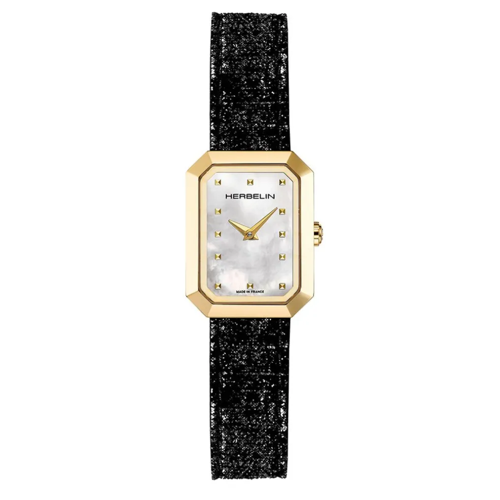Montre Herbelin Octogone Nacre Blanche