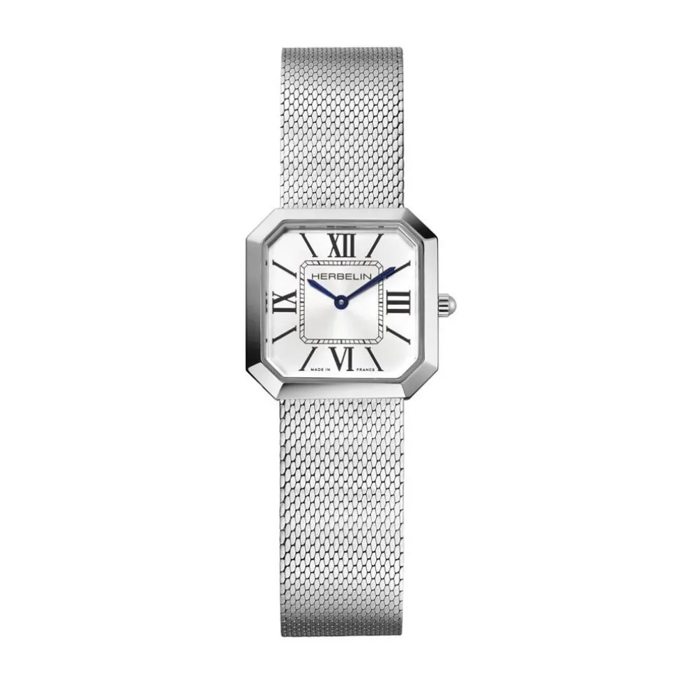 Montre Herbelin Octogone Argenté