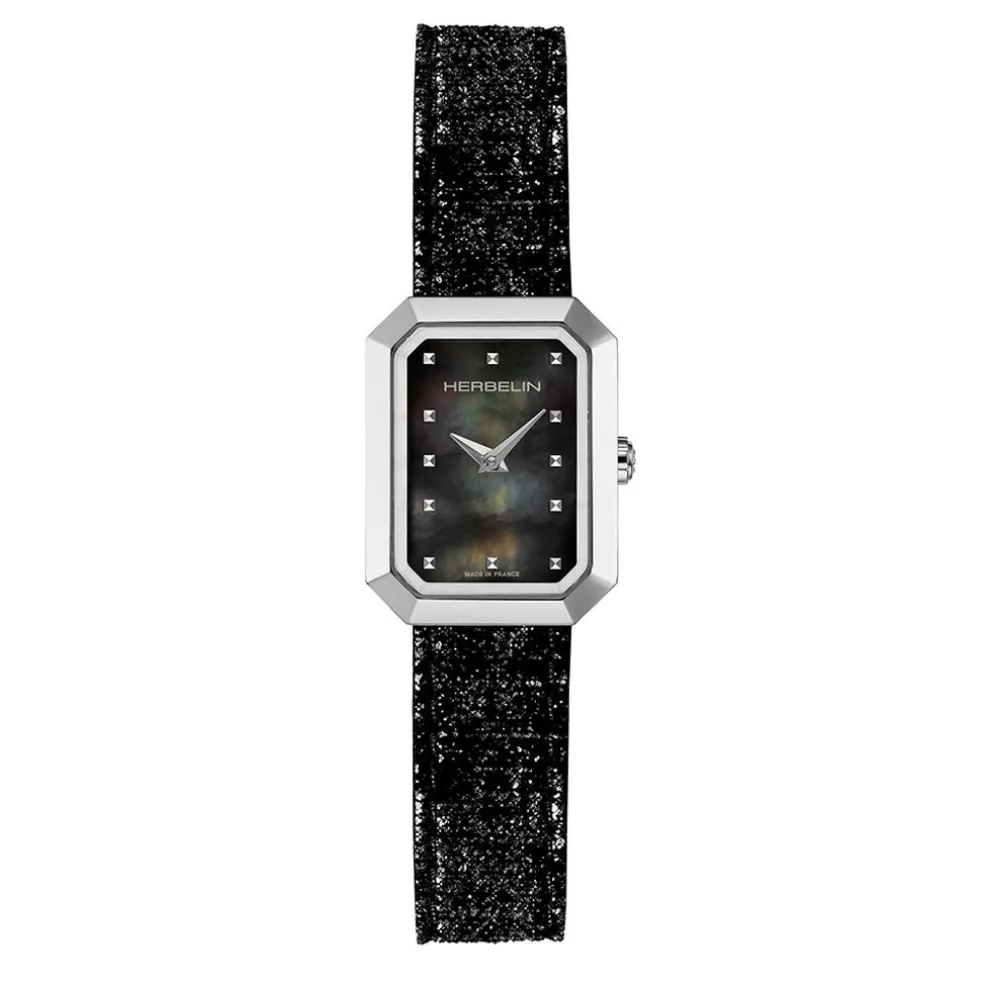 Montre Herbelin Octogone Nacre Noire