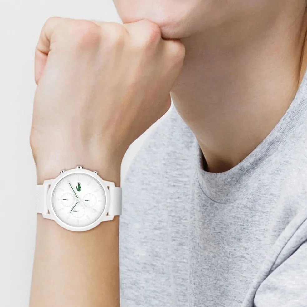 Montre Lacoste .12.12 Chrono Blanc