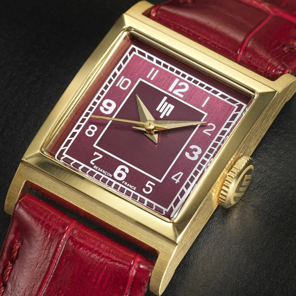 Montre Lip Churchill C18 Bordeaux