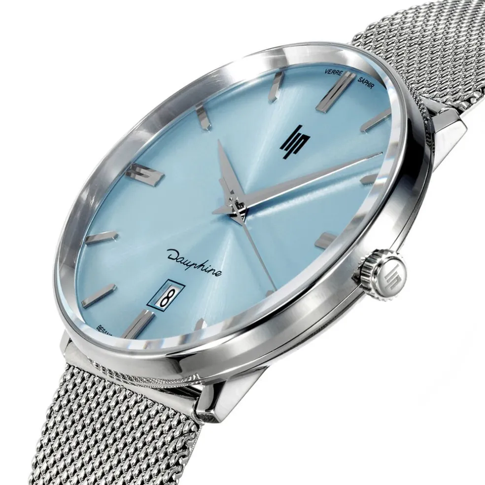 Montre Lip Dauphine 38 Bleu