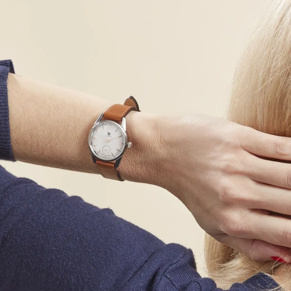 Montre Lip Himalaya 29 C艙ur Battant Argenté