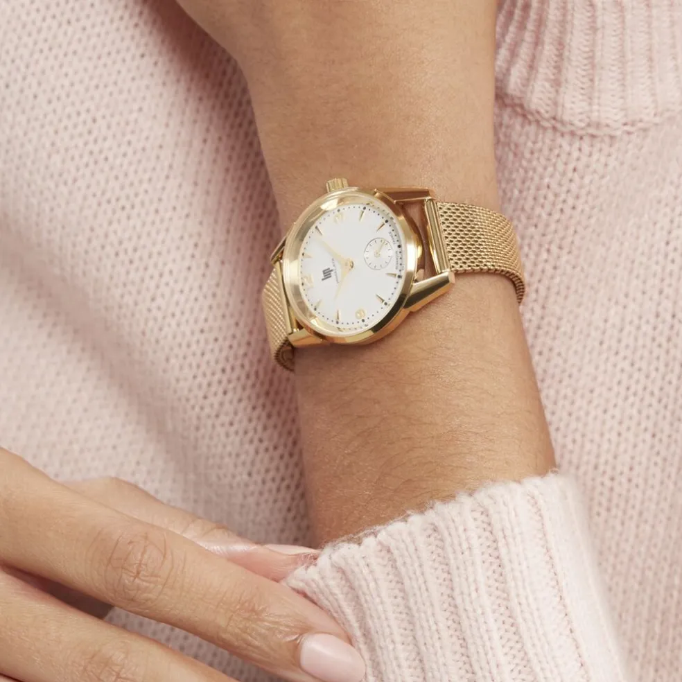 Montre Lip Himalaya 29 C艙ur Battant Blanc