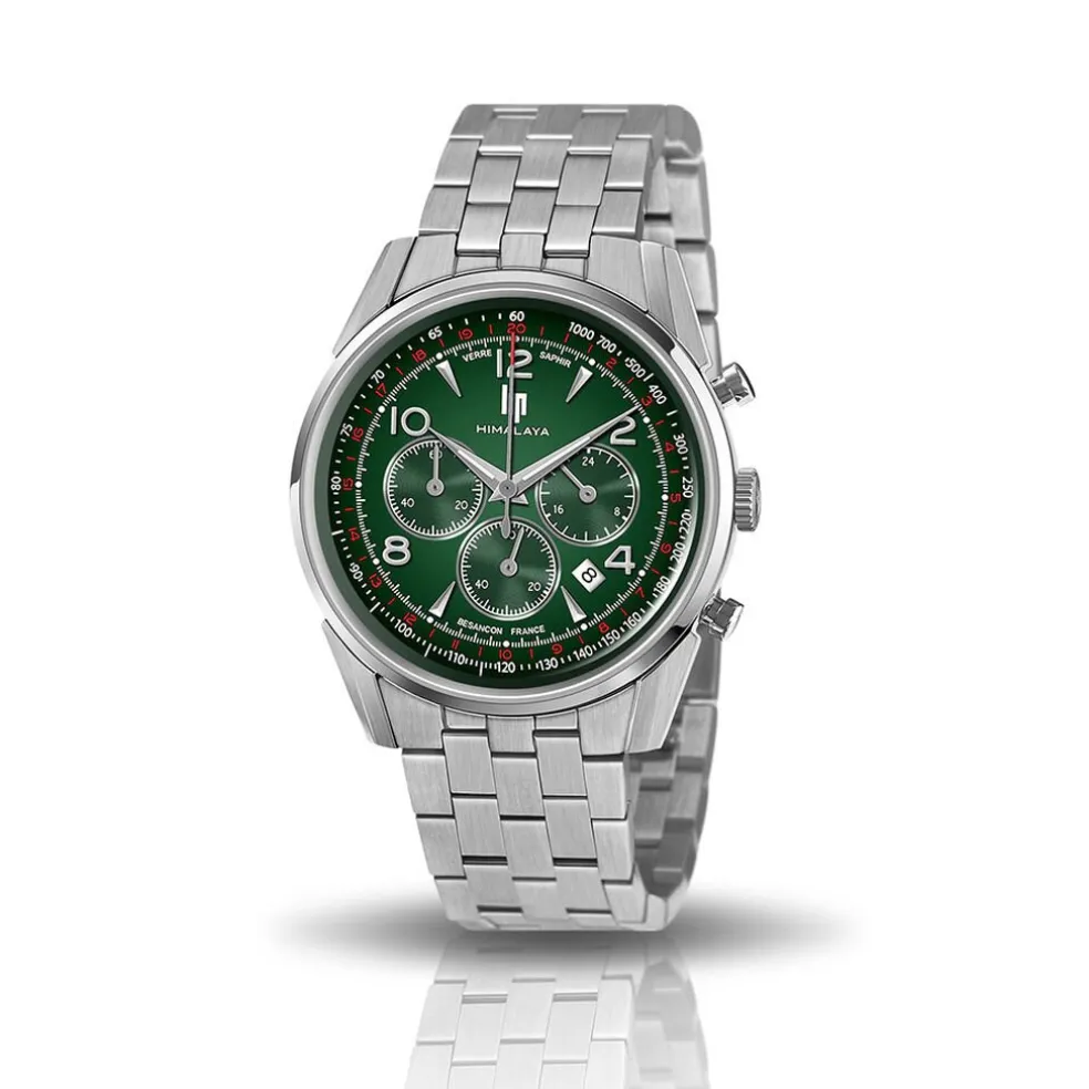 Montre Lip Himalaya Chrono Vert