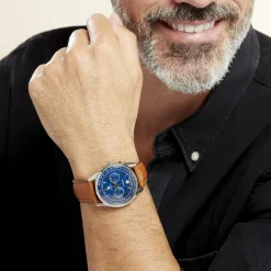 Montre Lip Himalaya Chrono Bleu