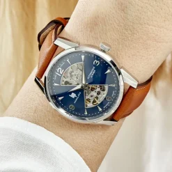 Montre Lip Himalaya Sablier 40 Bleu