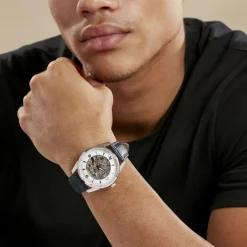 Montre Lip Himalaya Squelette Argenté