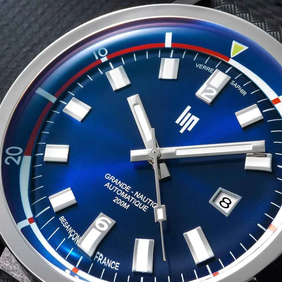 Montre Lip Nautic-ski Bleu