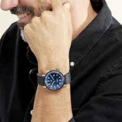 Montre Lip Nautic-ski Bleu