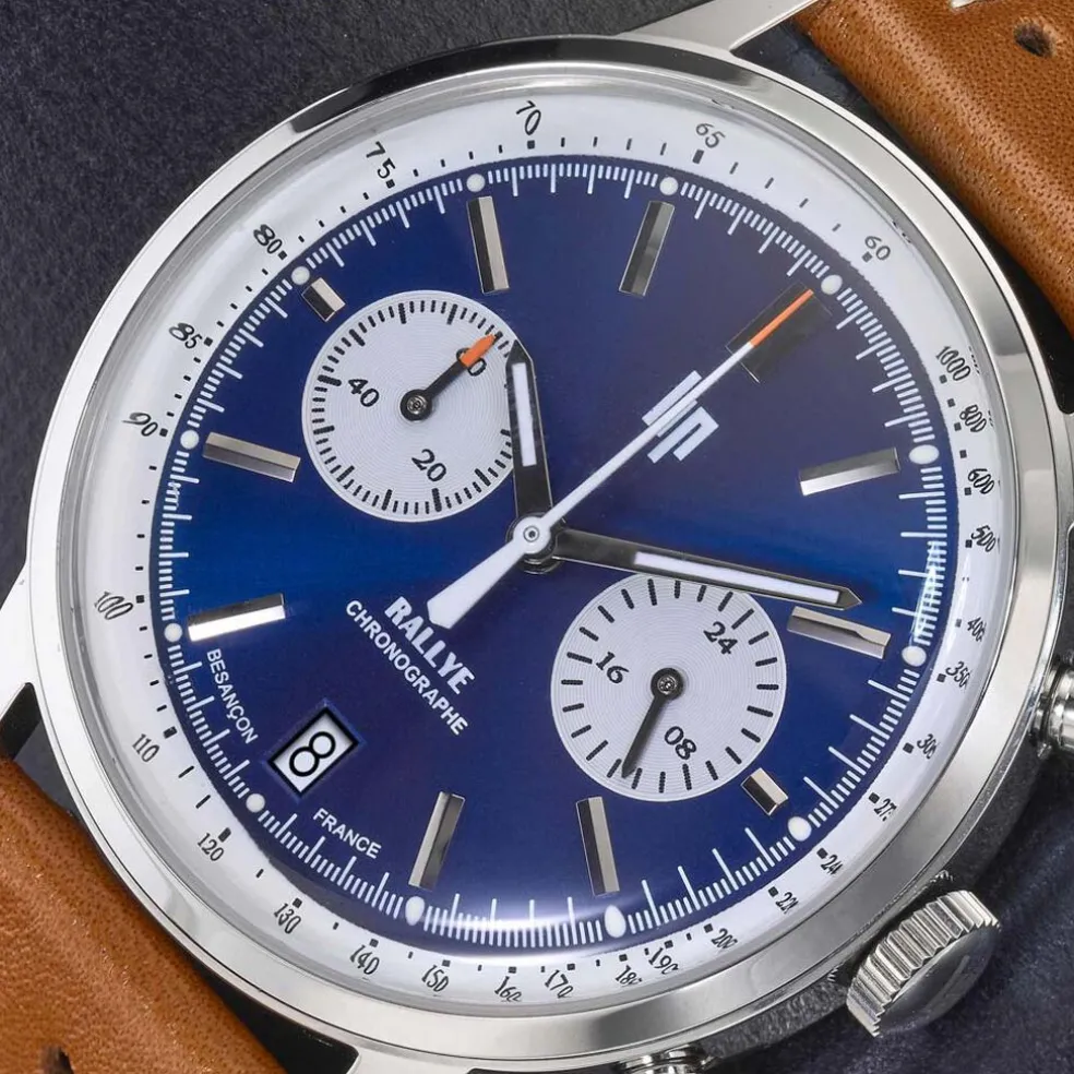 Montre Lip Rallye Bleu