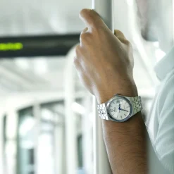 Montre Lotus Automatic 39 Argenté