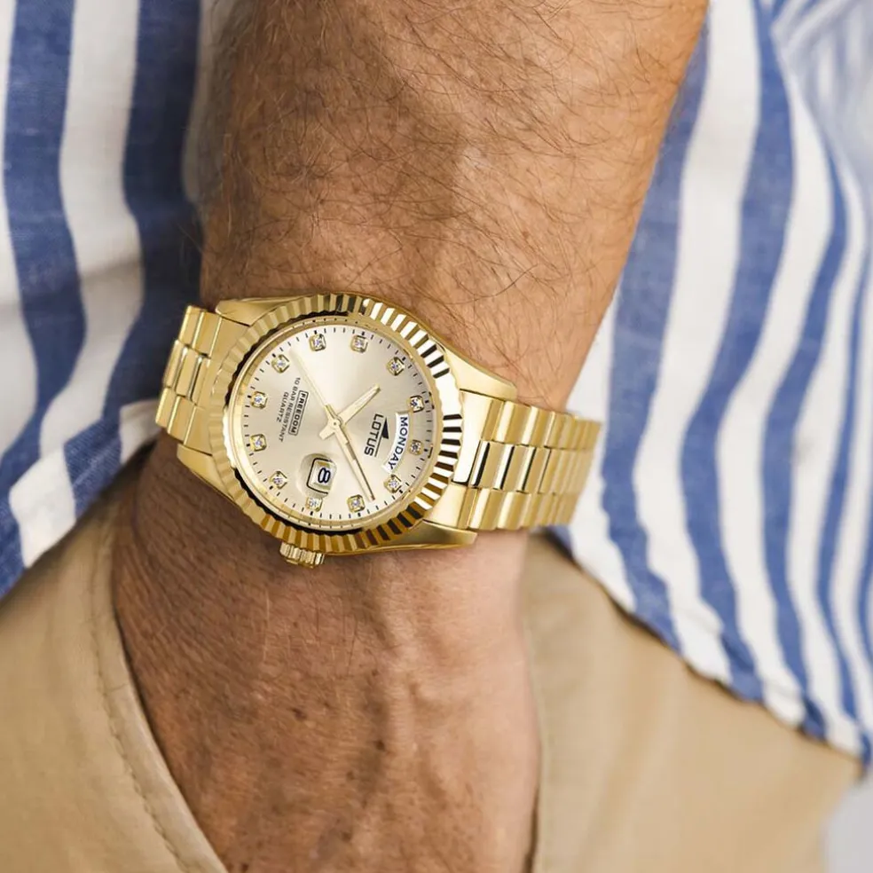 Montre Lotus Freedom Collection Doré