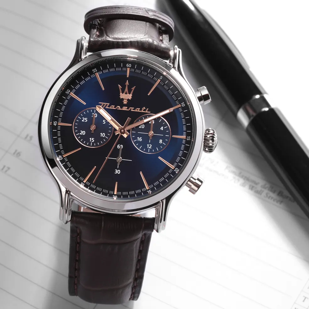 Montre Maserati Epoca Bleu