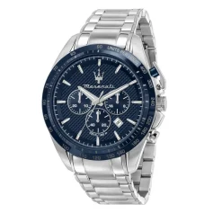 Montre Maserati Traguardo Bleu