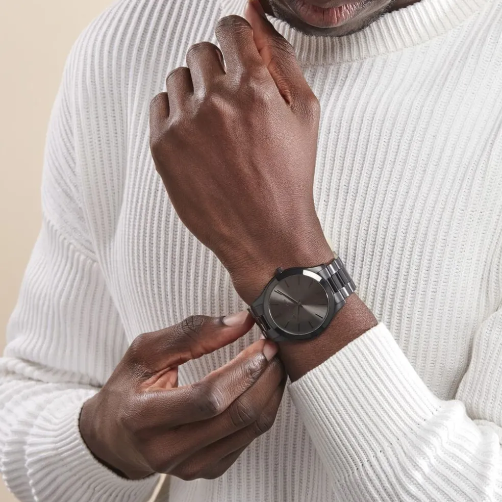 Montre Michael Kors Slim Runway Noir