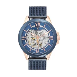 Montre Montignac Round Automatique Bleu