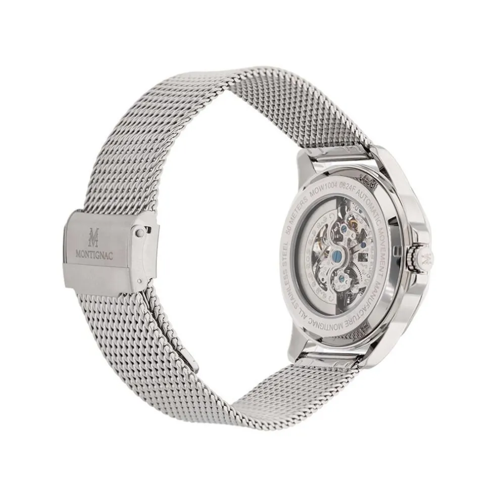 Montre Montignac Round Automatique Noir