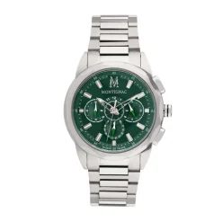Montre Montignac Round Multifonction Vert