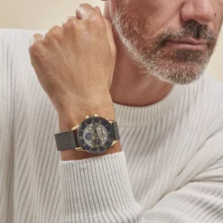 Montre Montignac Round Noir