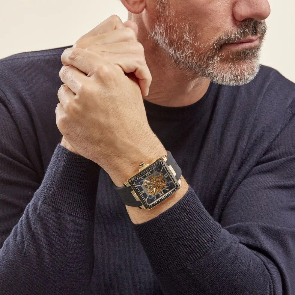 Montre Montignac Square Automatique Noir