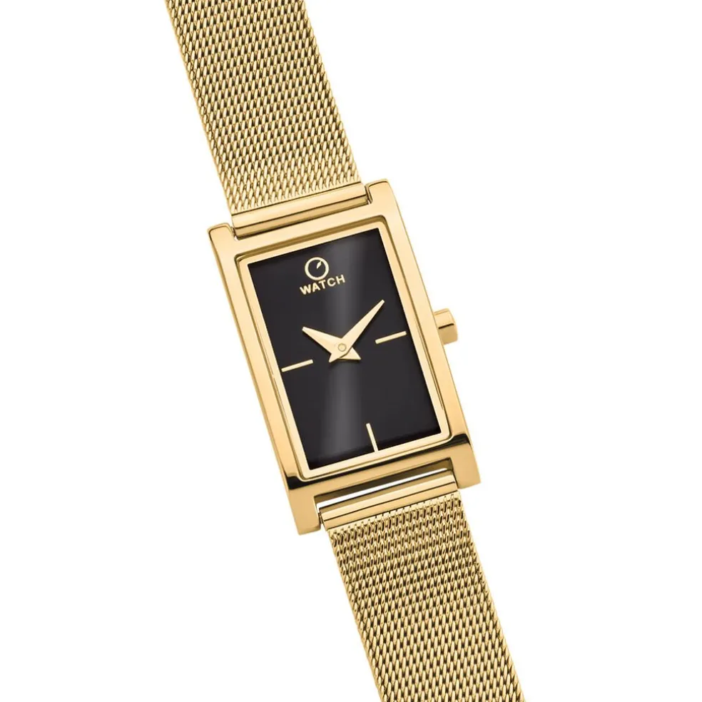 Montre O Watch Oblong Noir