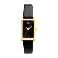Montre O Watch Oblong Noir