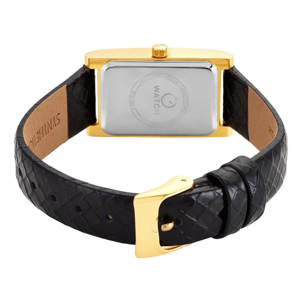 Montre O Watch Oblong Noir