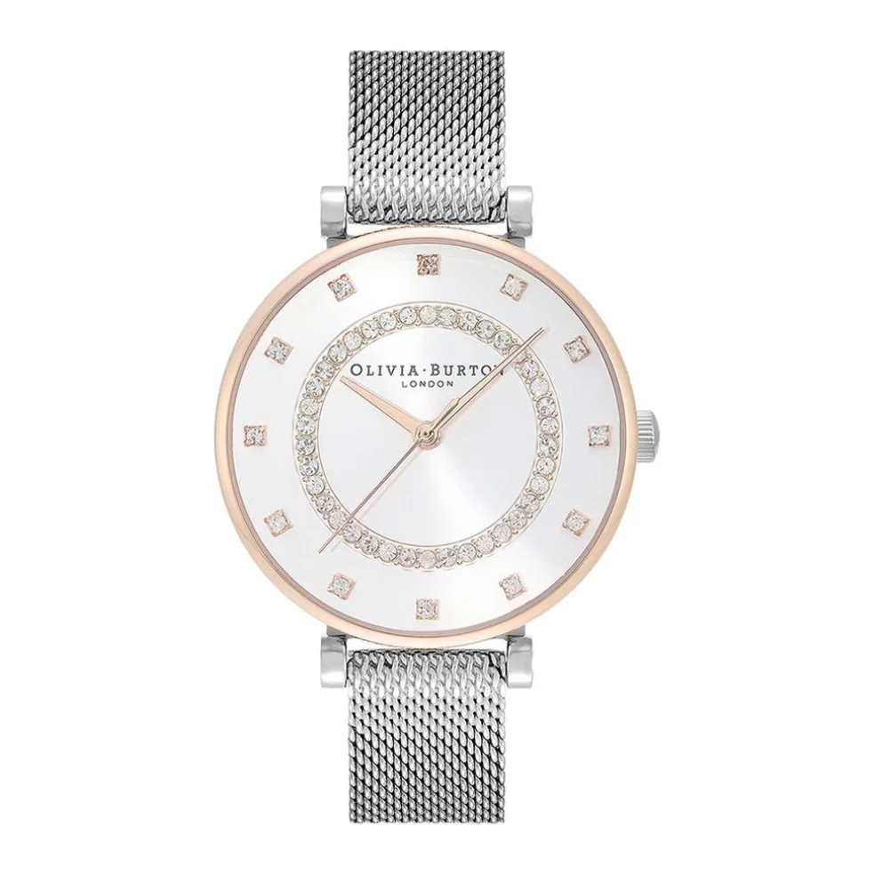 Montre Olivia Burton Belgrave Argenté