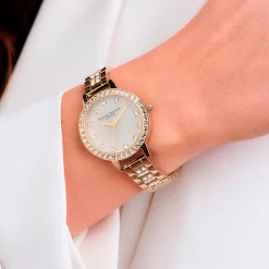 Montre Olivia Burton Treasure Nacre Blanche