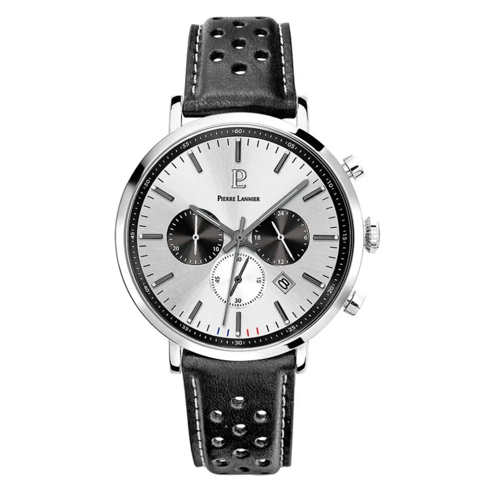 Montre Pierre Lannier Baron Argenté