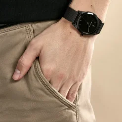 Montre Pierre Lannier Candide Noir