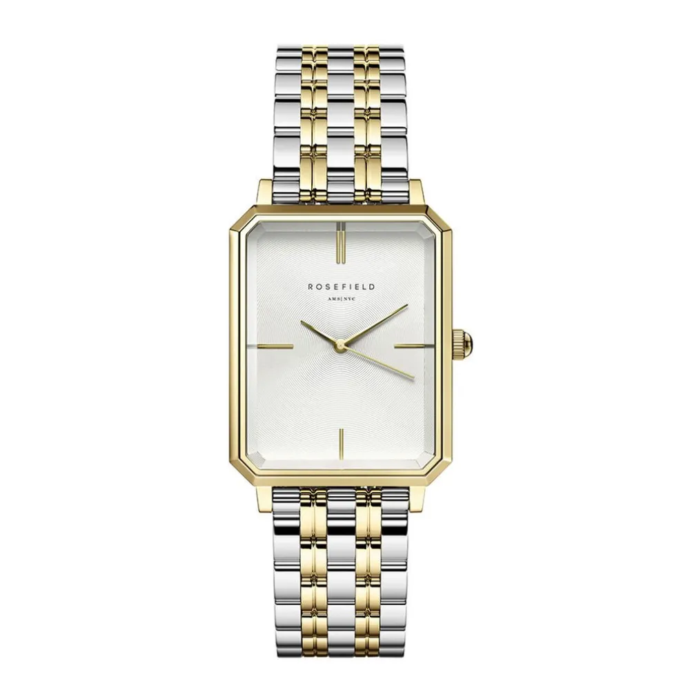 Montre Rosefield Octagon Blanc